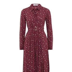 Floral Burgundy Maxi Dress